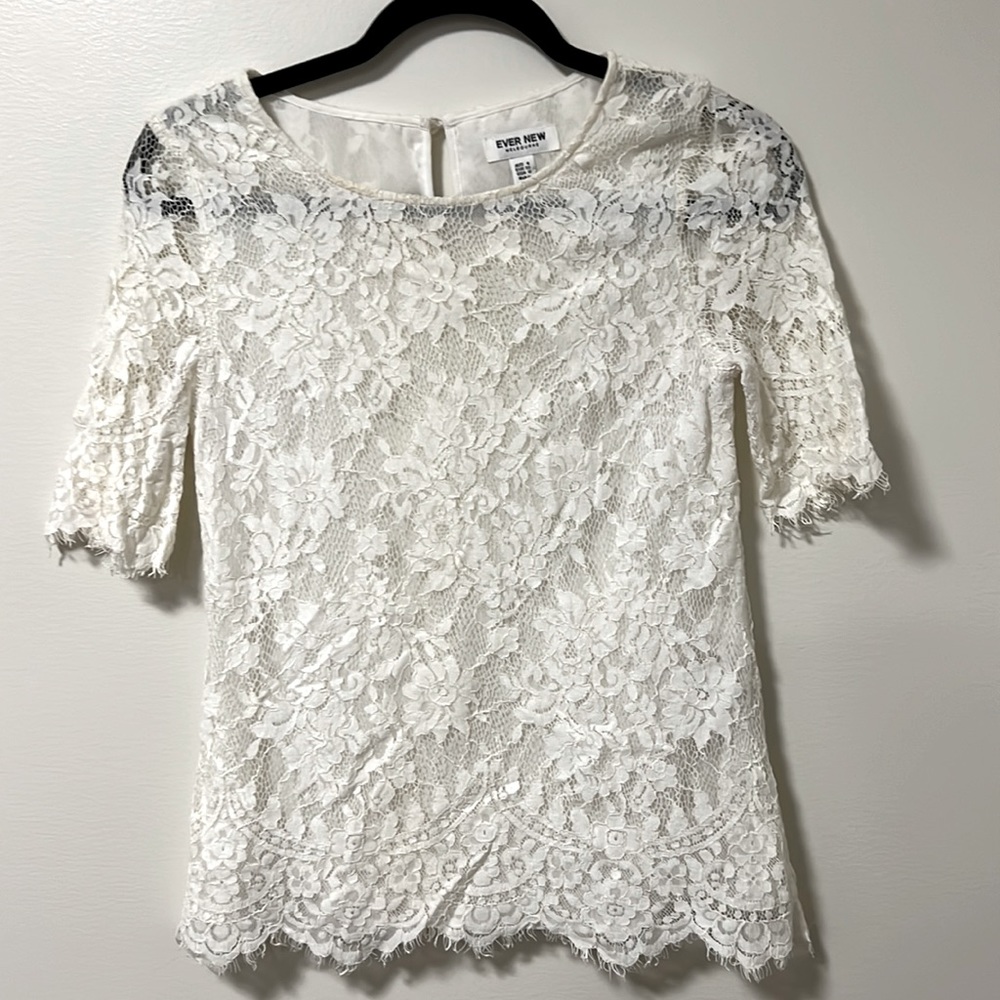 Lace shirt